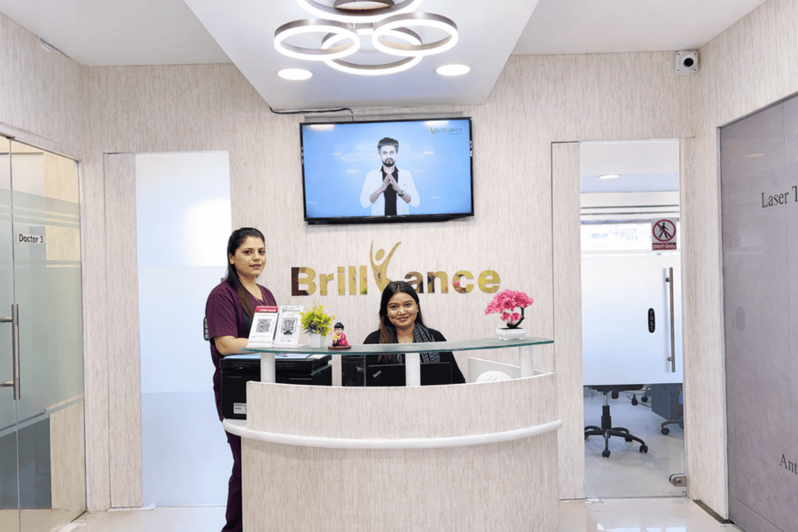 The clinic at Cosmos Plaza, Andheri West, Mumbai