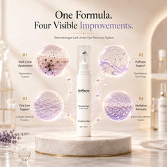 Ultra Under Eye Serum for Dark Circles Removal and Wrinkles, Heals Puffy Eyes and Fine Lines