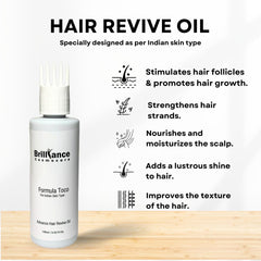 Advance Hair Revival Oil, Hair Growth Oil Formula Tocopheryl