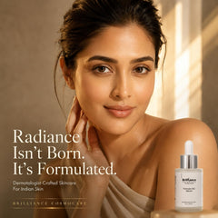 Vitamin C 20% and Hyaluronic Acid 2% for Glowing Skin | Vitamin C Serum for All Indian Skin,