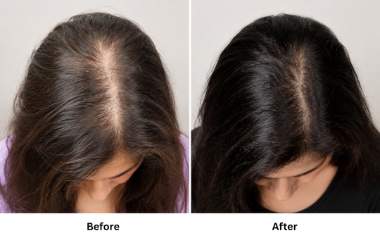 HAIR THINNING & WIDENING PARTITION