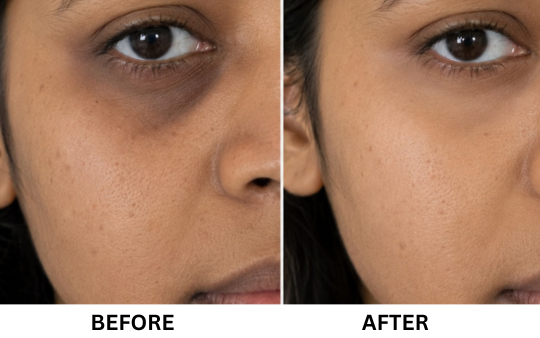 DEEP UNDER-EYE DARK CIRCLES & SHADOWING
