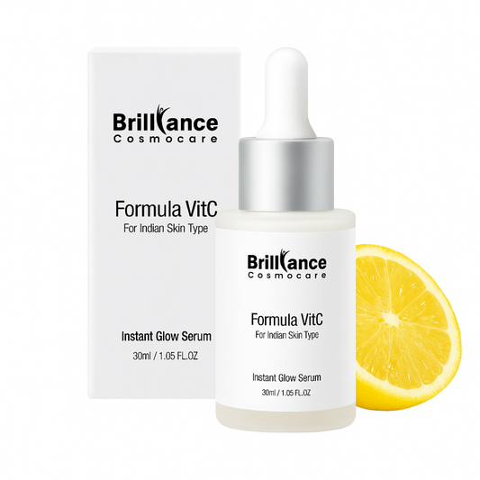 Vitamin C 20% and Hyaluronic Acid 2% for Glowing Skin | Vitamin C Serum for All Indian Skin,